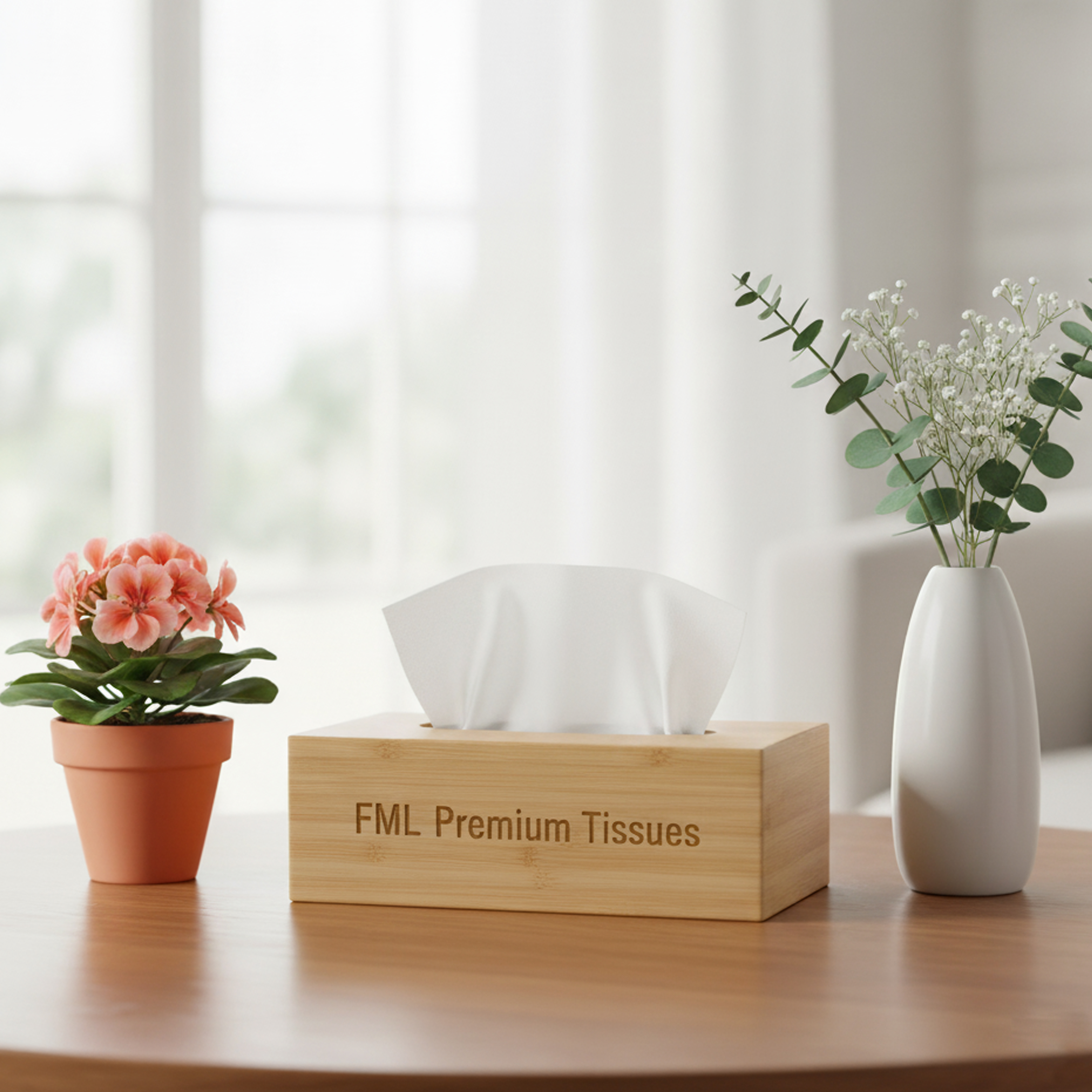 Ultra-Soft Face Tissues - Premium Facial Tissues